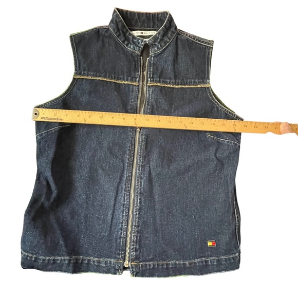 Tommy Hilfiger denim vest Size Medium - Picture 12 of 16